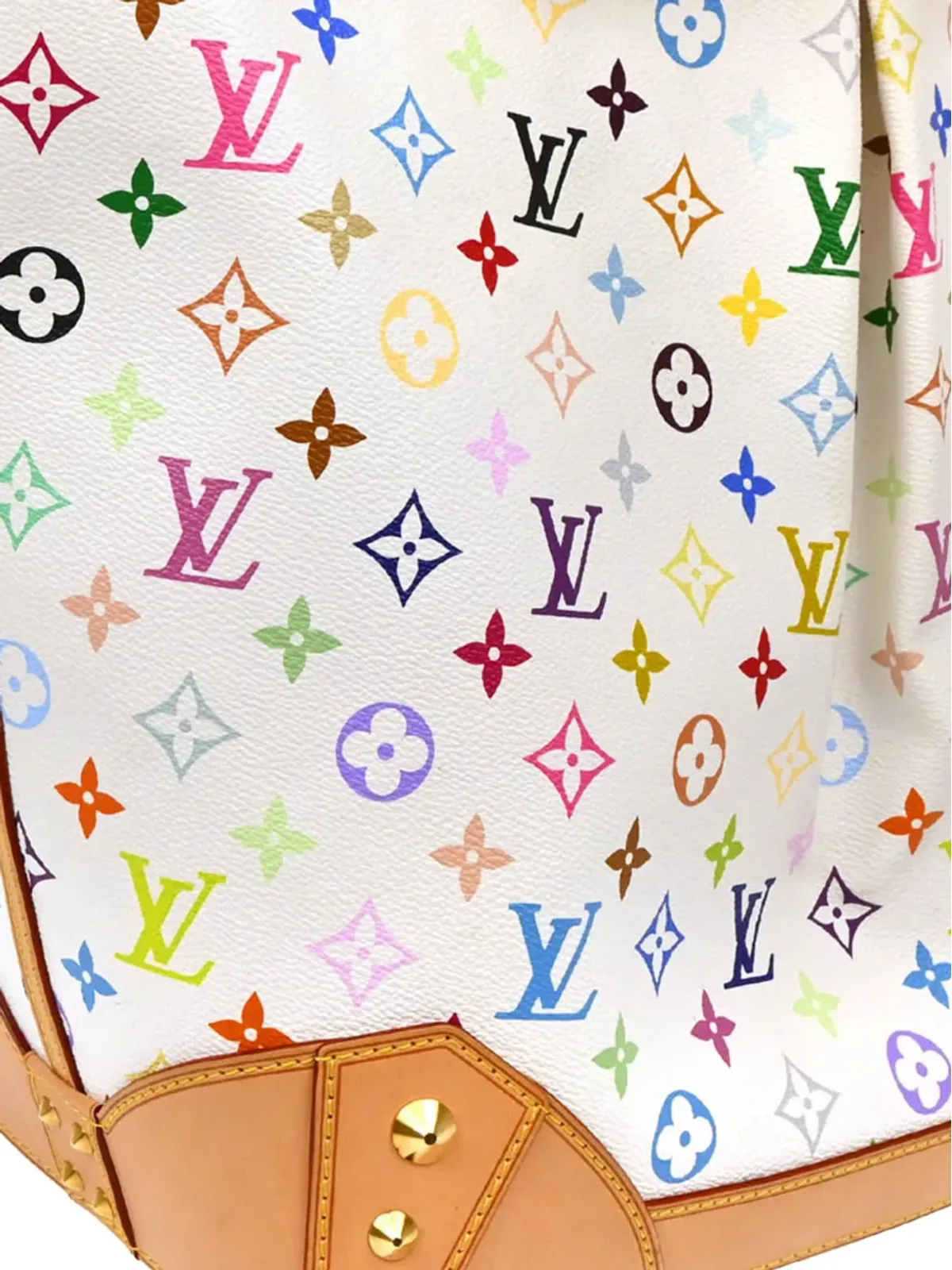 Louis Vuitton Pre-Owned x Takashi Murakami 2011 Monogram Sharleen PM トートバッグ - ホワイト - 画像3