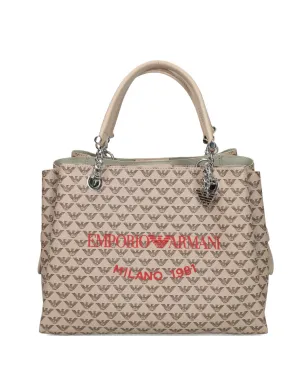 Emporio Armani モノグラム柄トートバッグ - サムネイル1