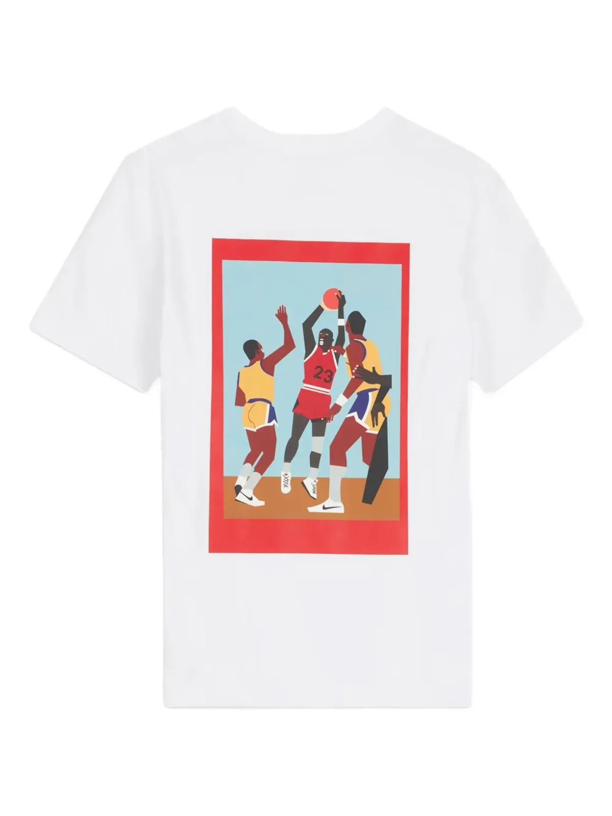 Jordan グラフィックプリント ホワイト Tシャツ - 画像2