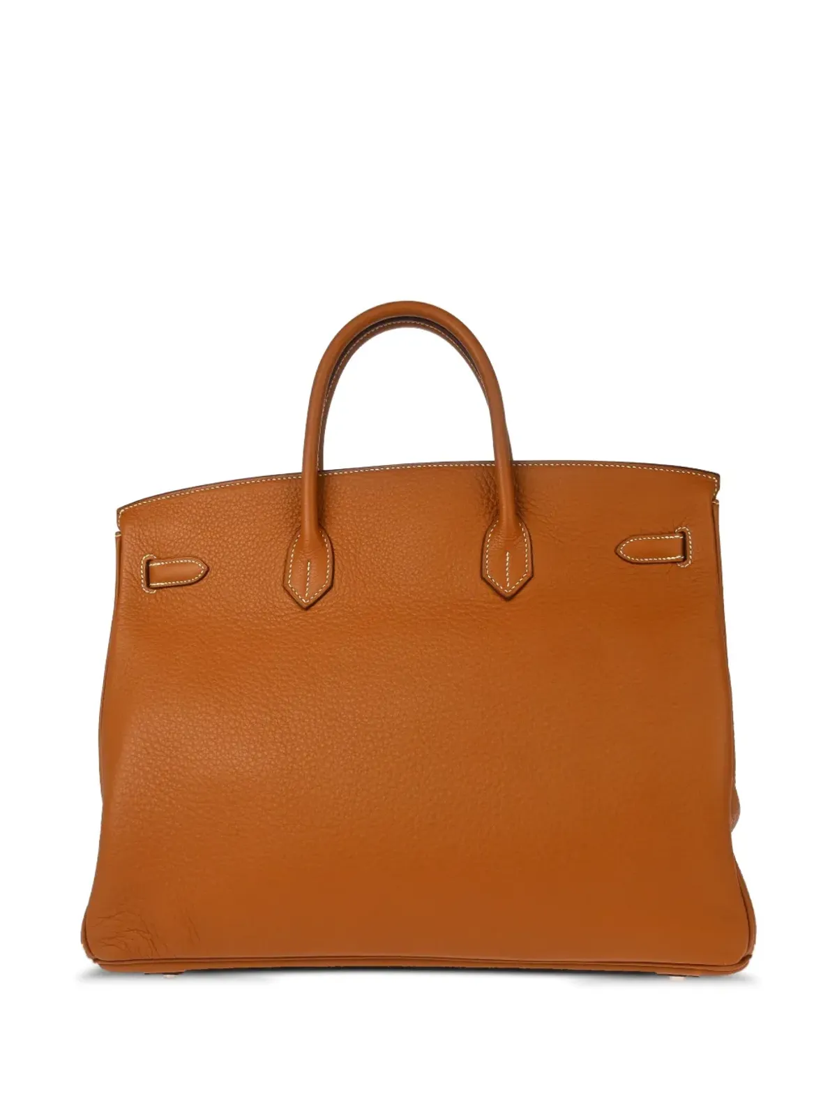 ビンテージ Hermès 2008年バーキン40 ハンドバッグ - ブラウン - 画像2