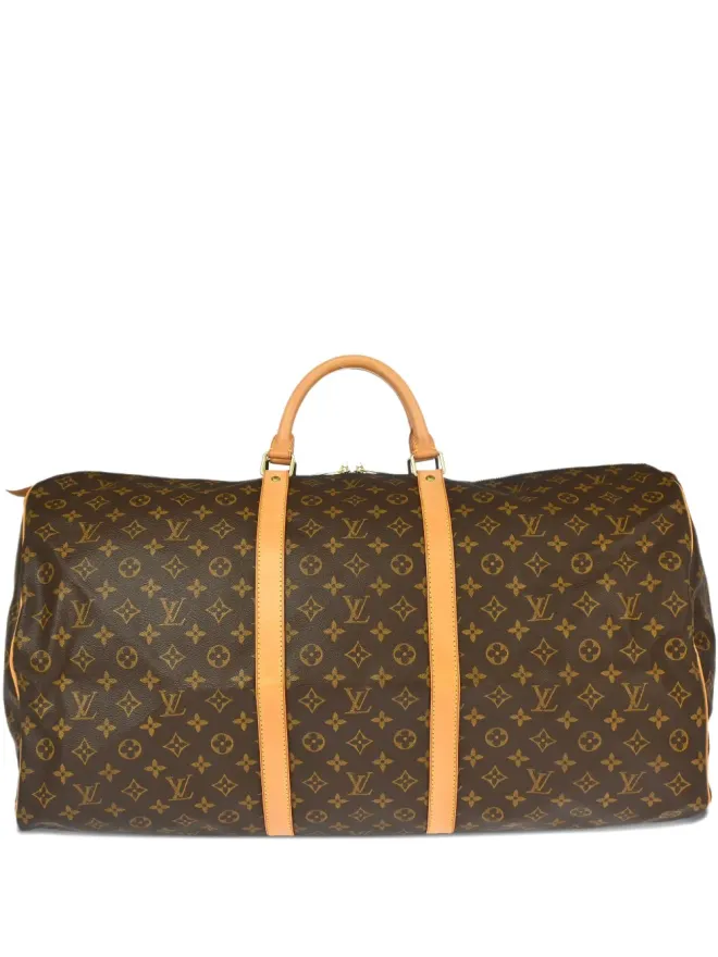 Louis Vuitton Pre-Owned Louis Vuitton ビンテージ 2002年製 Keepall 60 ラゲージバッグ - ブラウンの商品画像