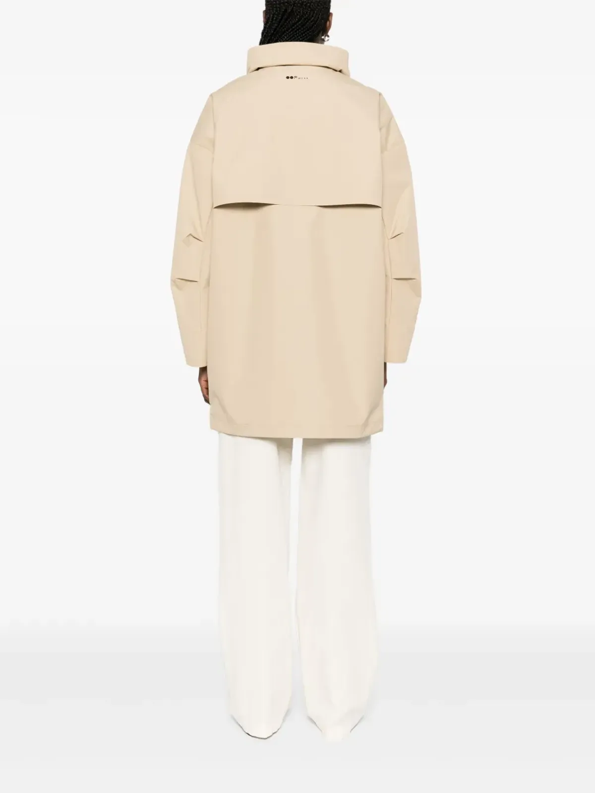 OOF WEAR スタンドカラーコート - 画像4