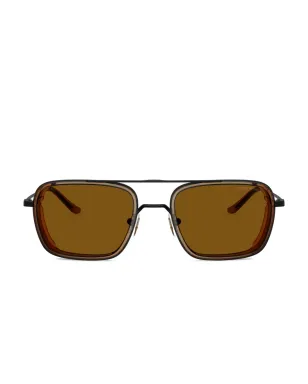 Emporio Armani パイロットフレーム サングラス - サムネイル1