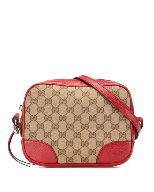 Gucci ビンテージ GG Canvas Bree クロスボディバッグ - ブラウン - サムネイル1