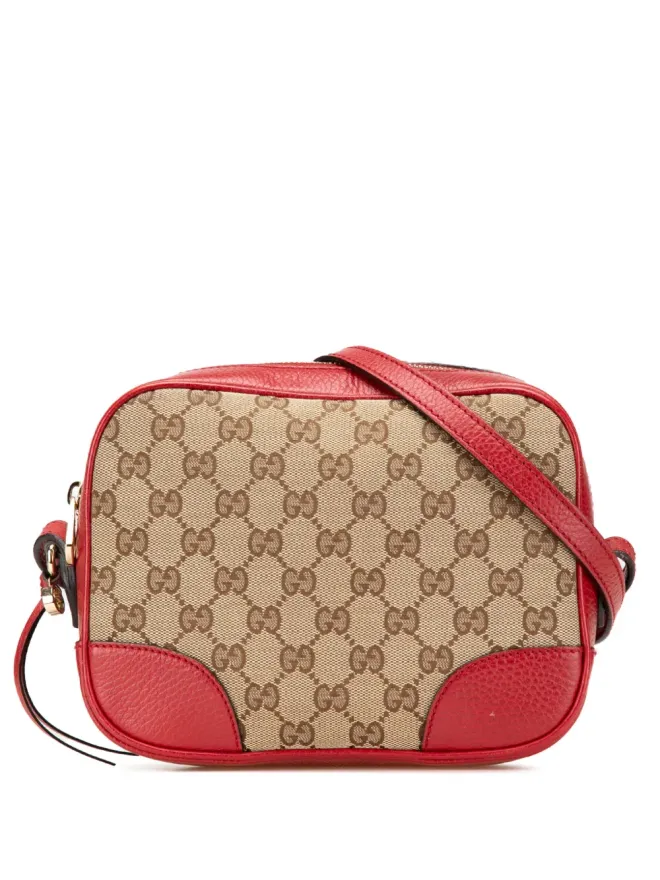 Gucci Pre-Owned Gucci ビンテージ GG Canvas Bree クロスボディバッグ - ブラウンの商品画像