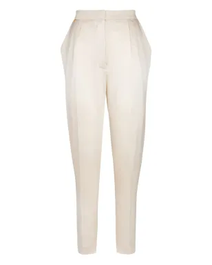 Balmain ハイウエスト シルクパンツ - サムネイル1