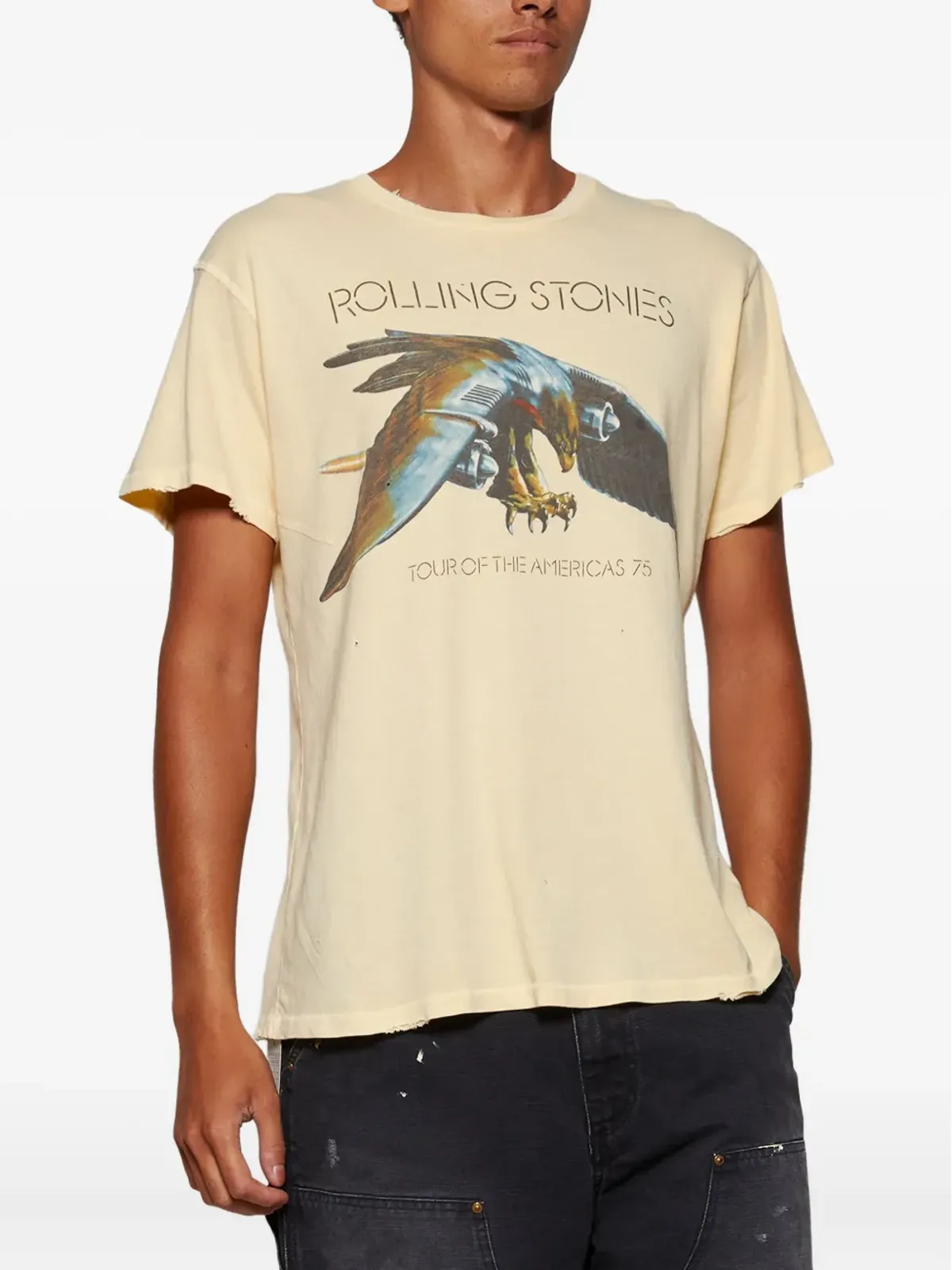 MadeWorn ローリングストーンズ ツアー・オブ・ザ・アメリカズ '75 グラフィック Tシャツ - 画像3