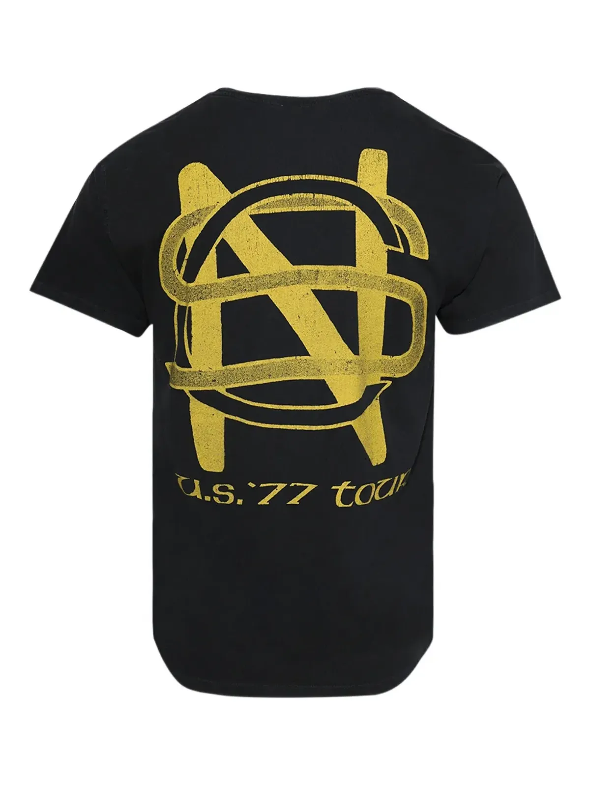 MadeWorn Crosby, Stills & Nash コットンTシャツ ブラック - 画像2