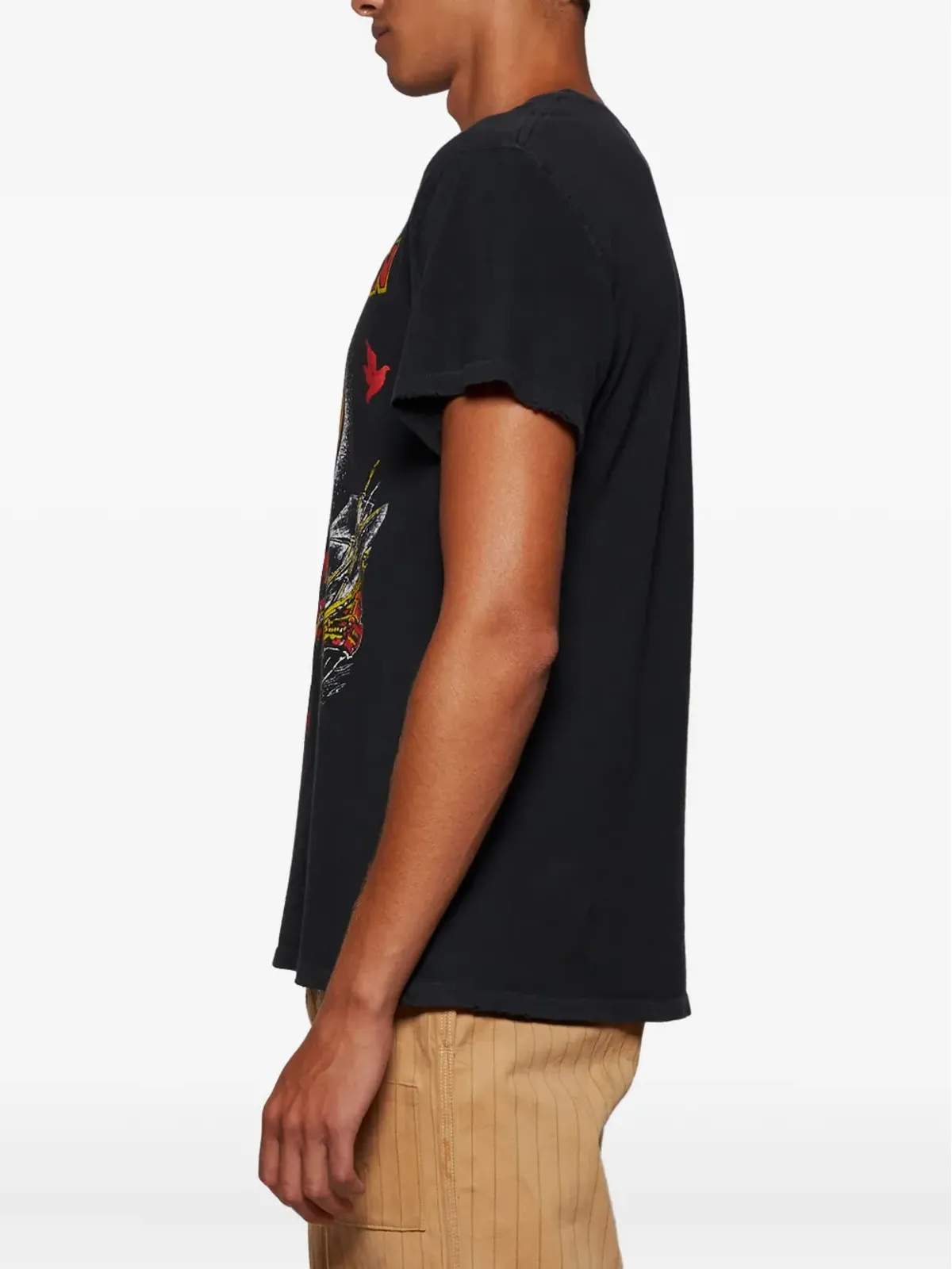 MadeWorn ERIC CLAPTON ON TOUR-グラフィックTシャツ（ブラック） - 画像4