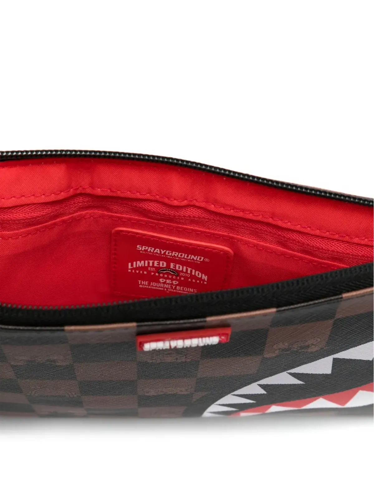 Sprayground チェック柄メッセンジャーバッグ - 画像5