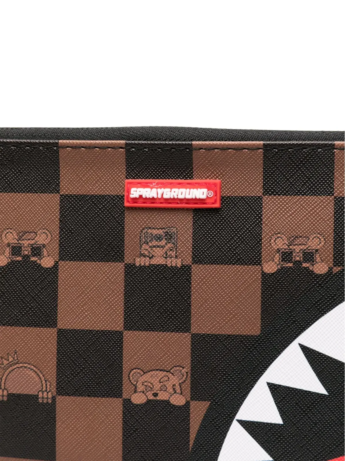 Sprayground チェック柄メッセンジャーバッグ - 画像4