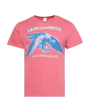 MadeWorn rolling stones eagle graphic T-shirt - Pink - サムネイル1