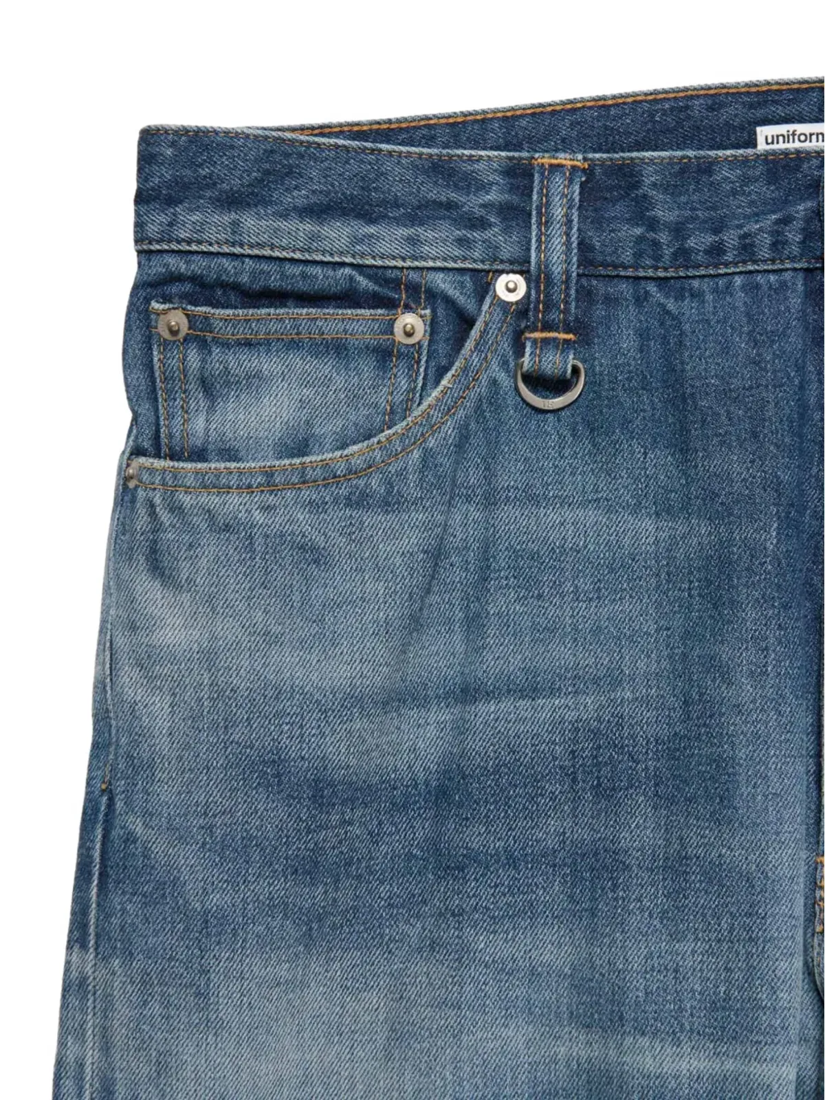 Sophnet. faded-effect jeans - Blue - 画像3