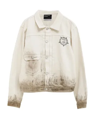 Enfants Riches Déprimés デニムジャケット Type VIII graphic-print distressed - サムネイル1