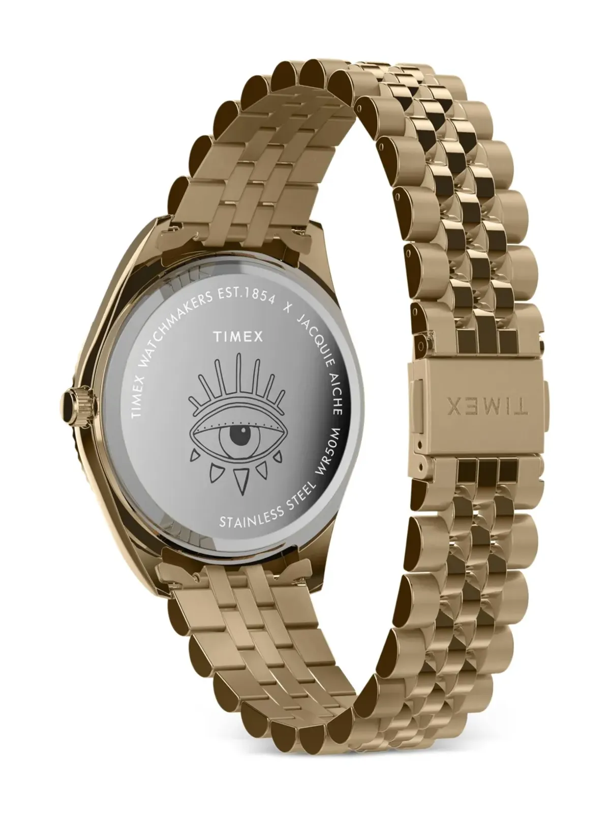 TIMEX x Jacquie Aiche ステンレススチール ピンク - 画像2