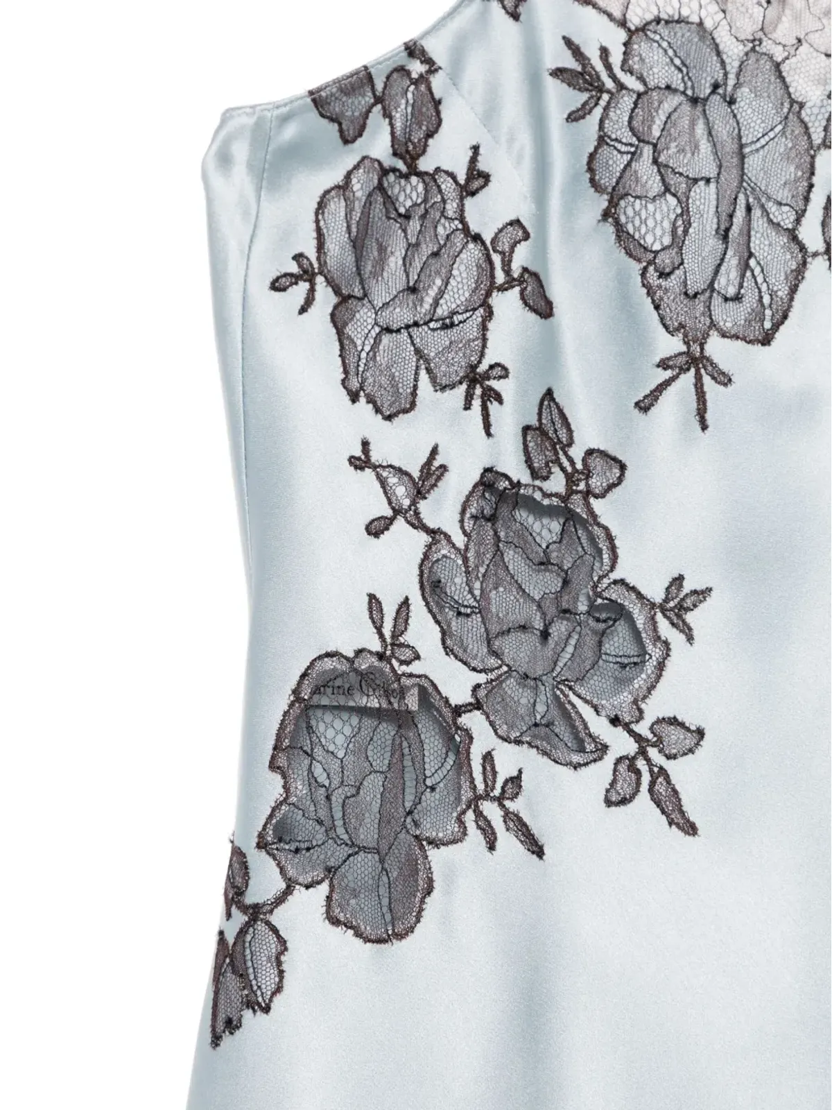 Carine Gilson サテン スリップドレス - 画像3