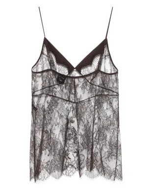 Carine Gilson レースキャミソール - サムネイル1