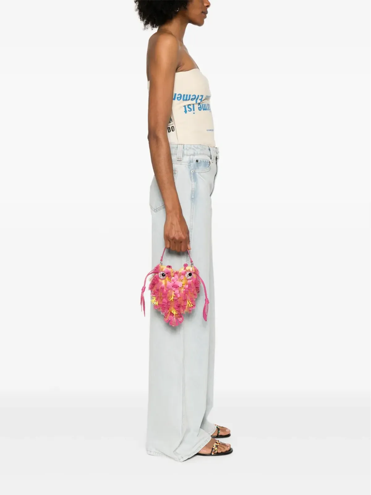 Anya Hindmarch フィッシュ トートバッグ - 画像2