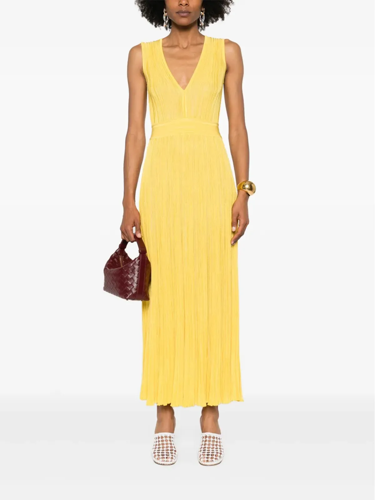 Antonino Valenti Maui dress - Yellow - 画像2