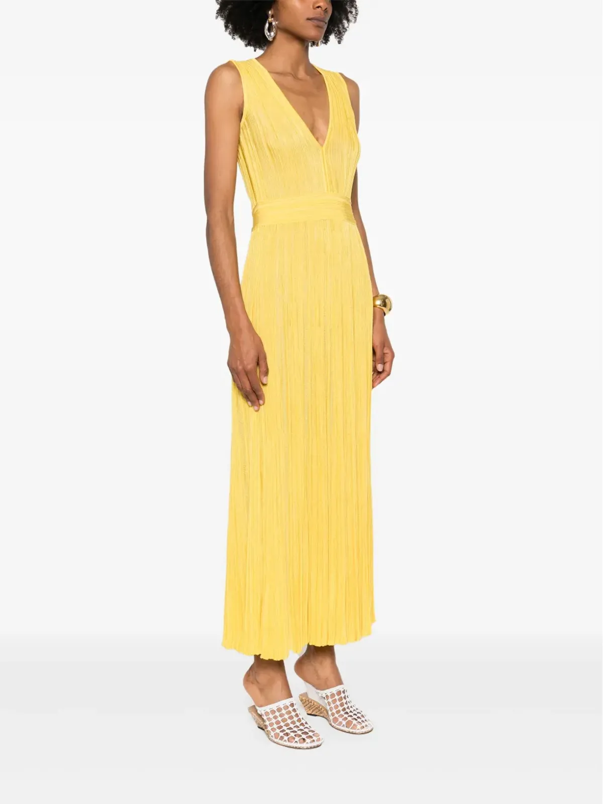 Antonino Valenti Maui dress - Yellow - 画像3