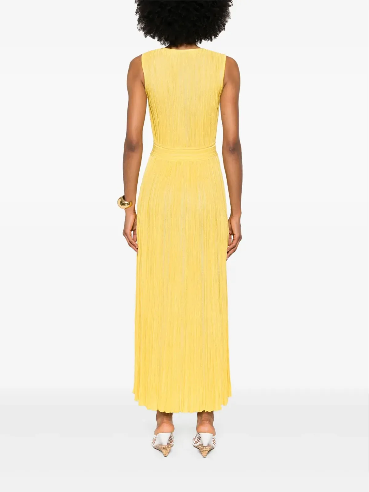 Antonino Valenti Maui dress - Yellow - 画像4