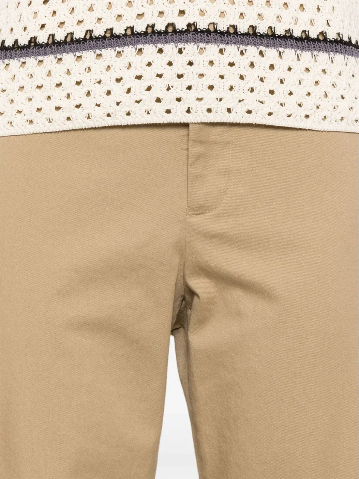 Vince コットン チノパンツ - ニュートラルカラー - 画像5