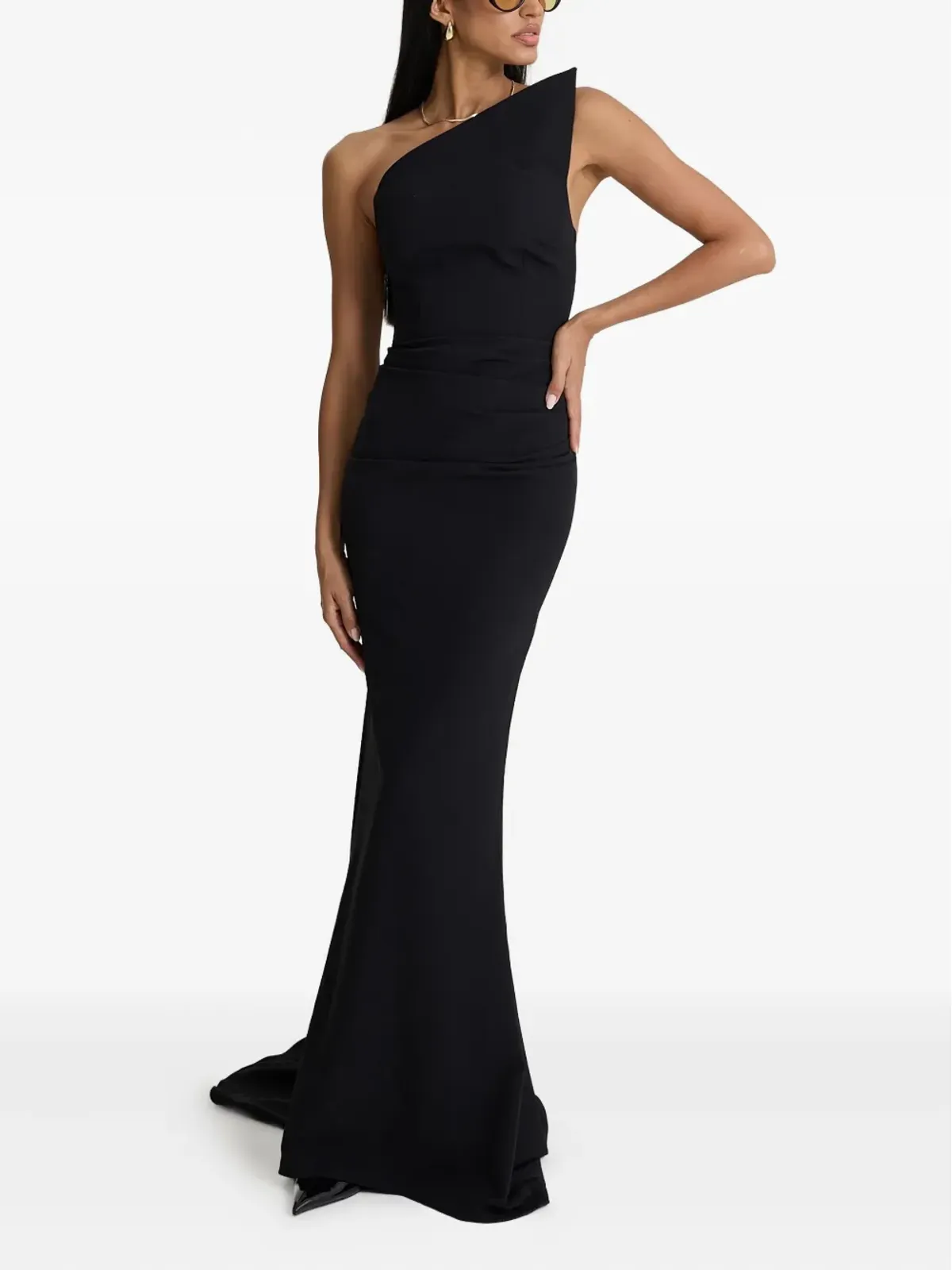 MOOS STUDIO Triangle of Love maxi dress - 画像2