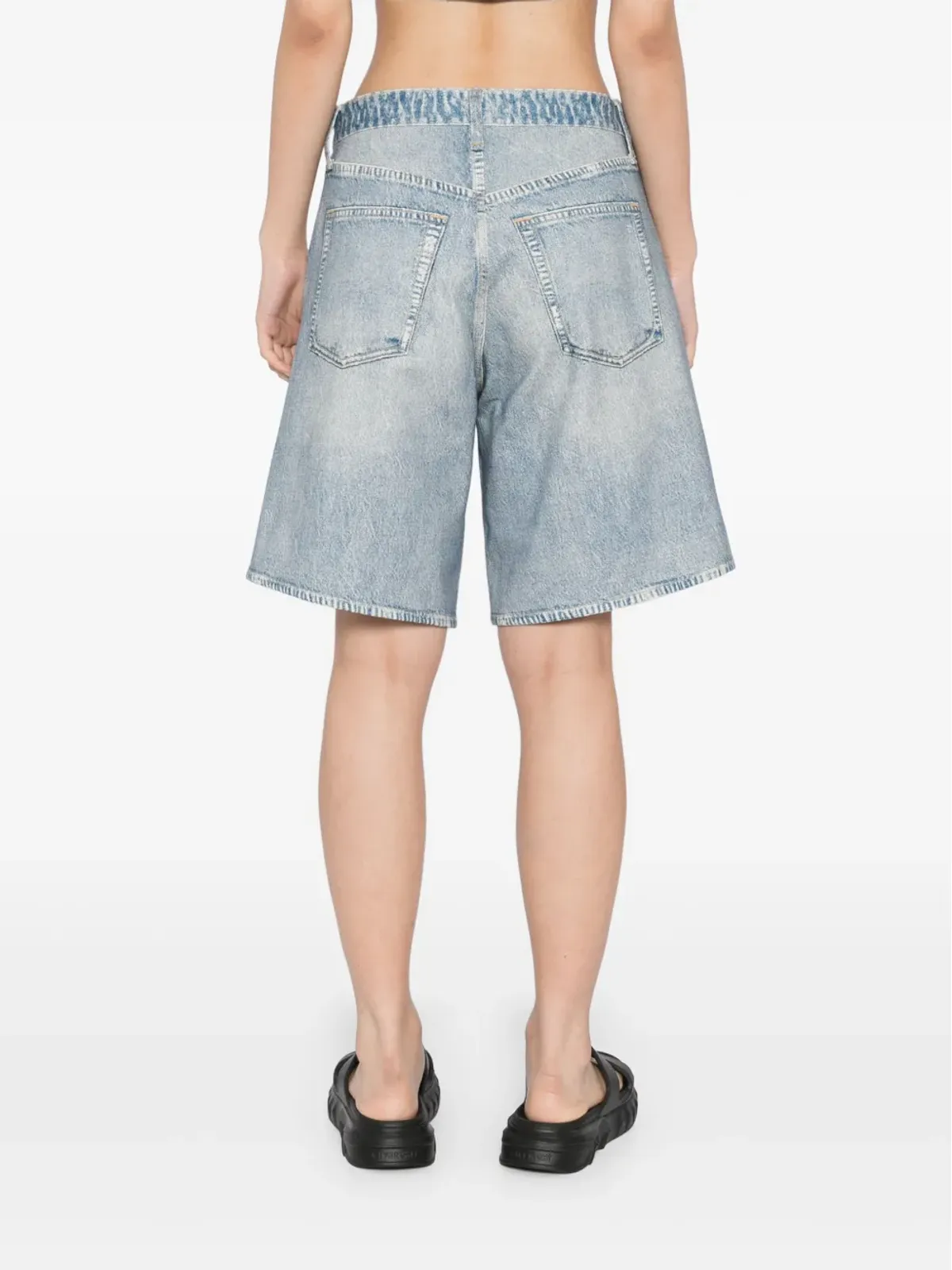 rag & bone ミラマー ポンテ マッケナ ショートパンツ - 画像4