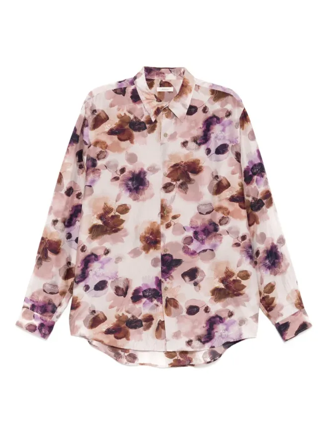 CALMLENCE CALMLENCE 花柄プリントシャツの商品画像