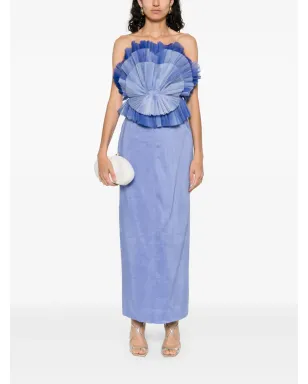 Aje Kira maxi dress - Blue - サムネイル2