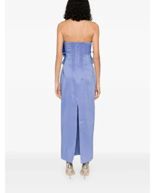 Aje Kira maxi dress - Blue - サムネイル4