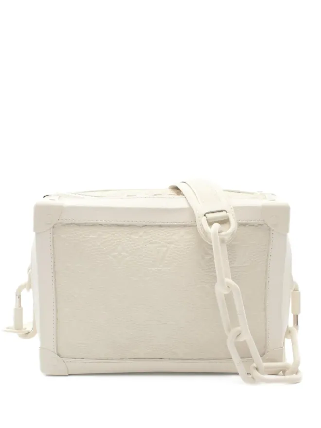 Louis Vuitton Pre-Owned Louis Vuitton ビンテージ 2019年代モノグラム トランク ショルダーバッグ - ホワイトの商品画像