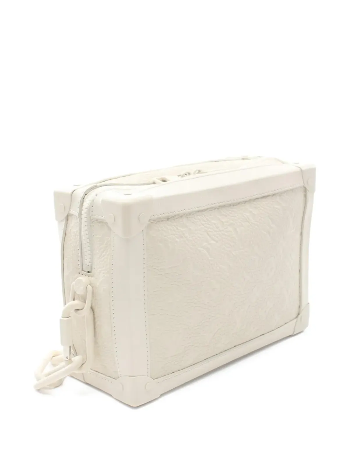 Louis Vuitton ビンテージ 2019年代モノグラム トランク ショルダーバッグ - ホワイト - 画像2