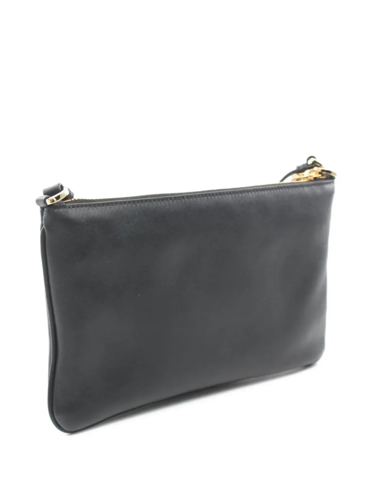 Prada ビンテージ 2010年代 レザー ショルダーバッグ - ブラック - 画像2