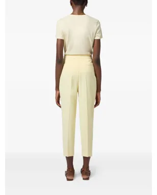 Elisabetta Franchi プリーツディテールパンツ - ニュートラル - サムネイル3