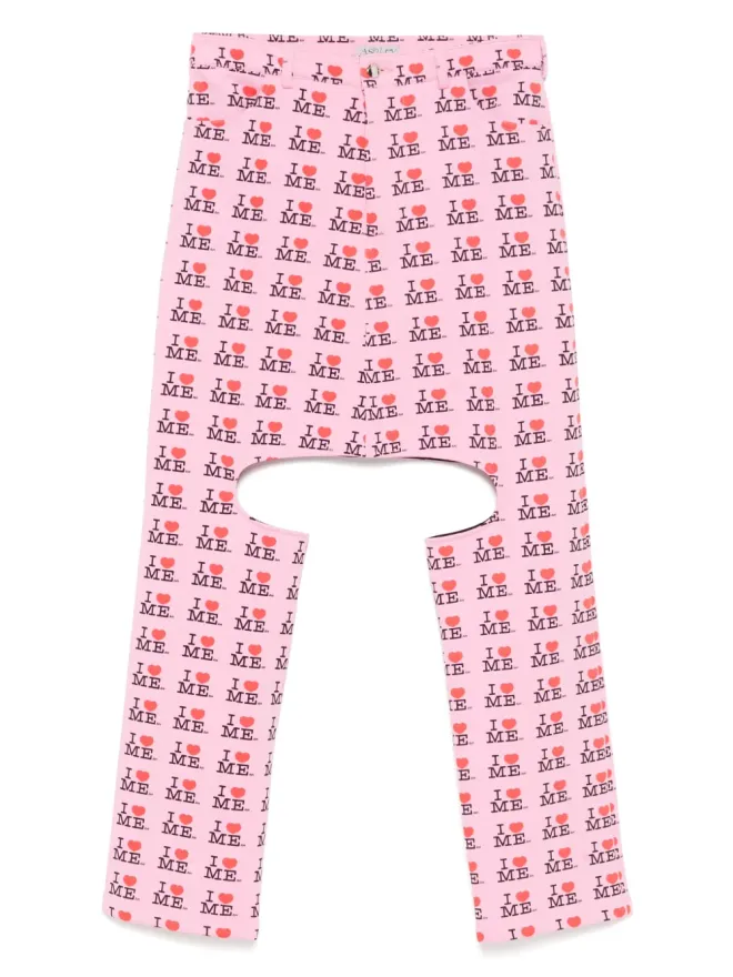 Ashley Williams Ashley Williams I Heart Me Marley トラウザーズ ピンクの商品画像