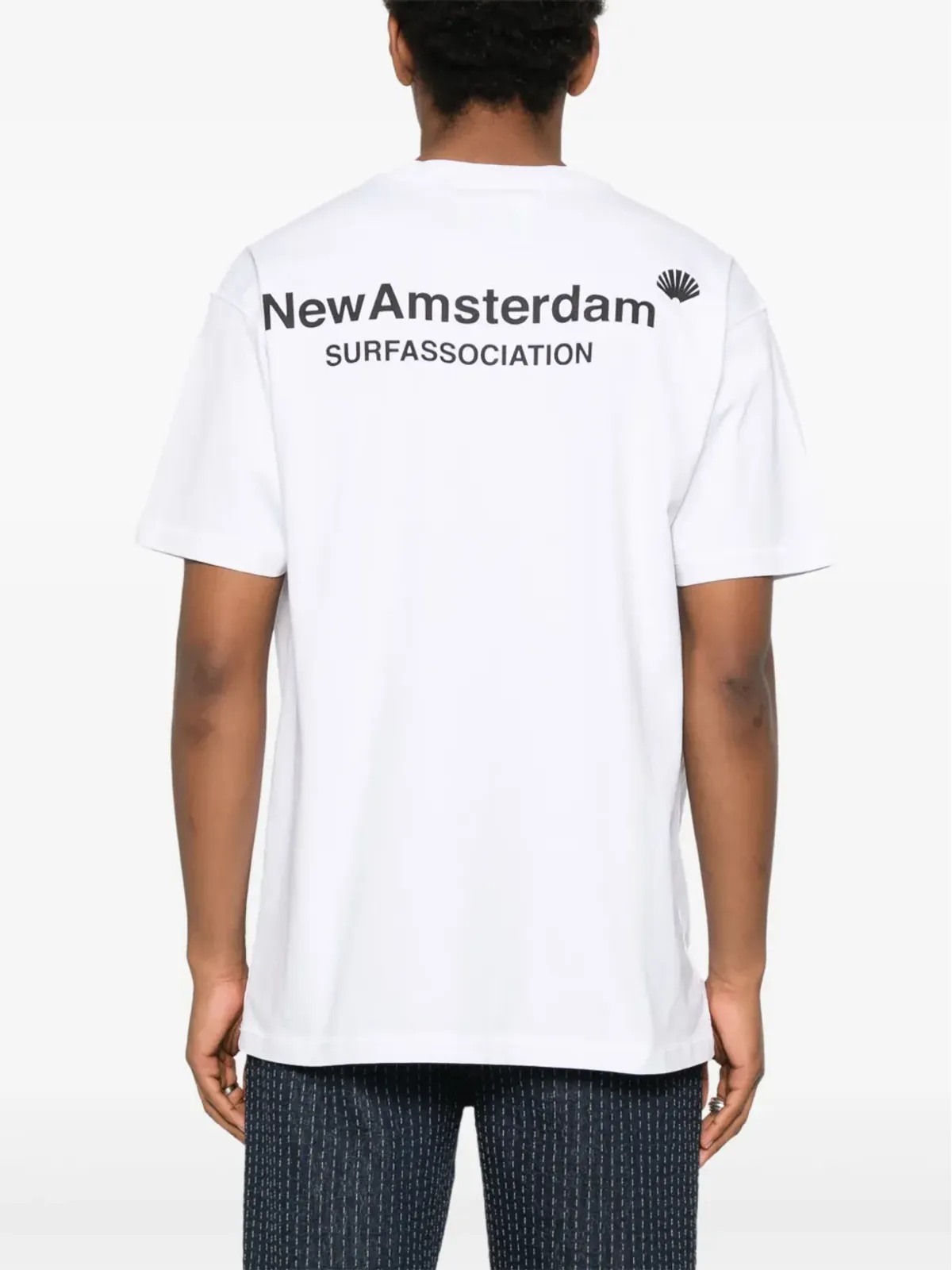 NEW AMSTERDAM ロゴプリントTシャツ - 画像3