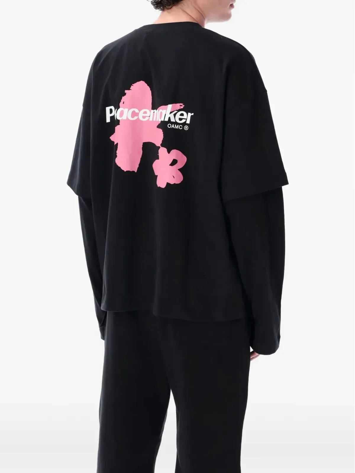 Peacemaker Oamc プリントTシャツ（ブラック） - 画像2
