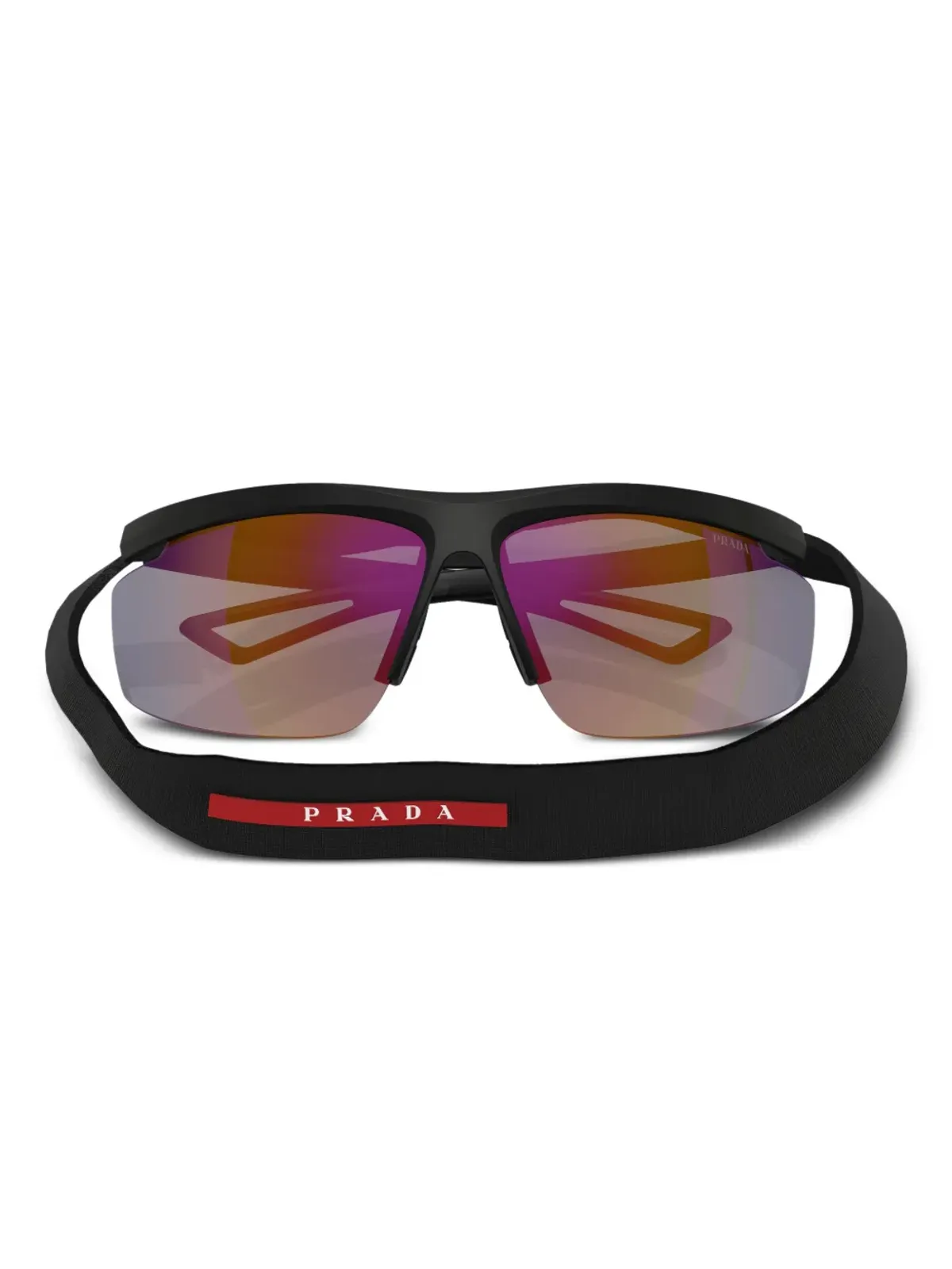 Prada Linea Rossa シールドフレームサングラス - 画像3