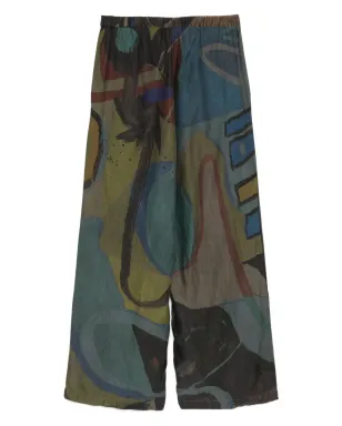 Stain Shade グラフィックプリントパンツ - サムネイル2