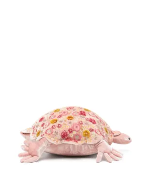 Anke Drechsel タートル型 大きめ刺繍 ソフトトイ - ピンク - サムネイル1
