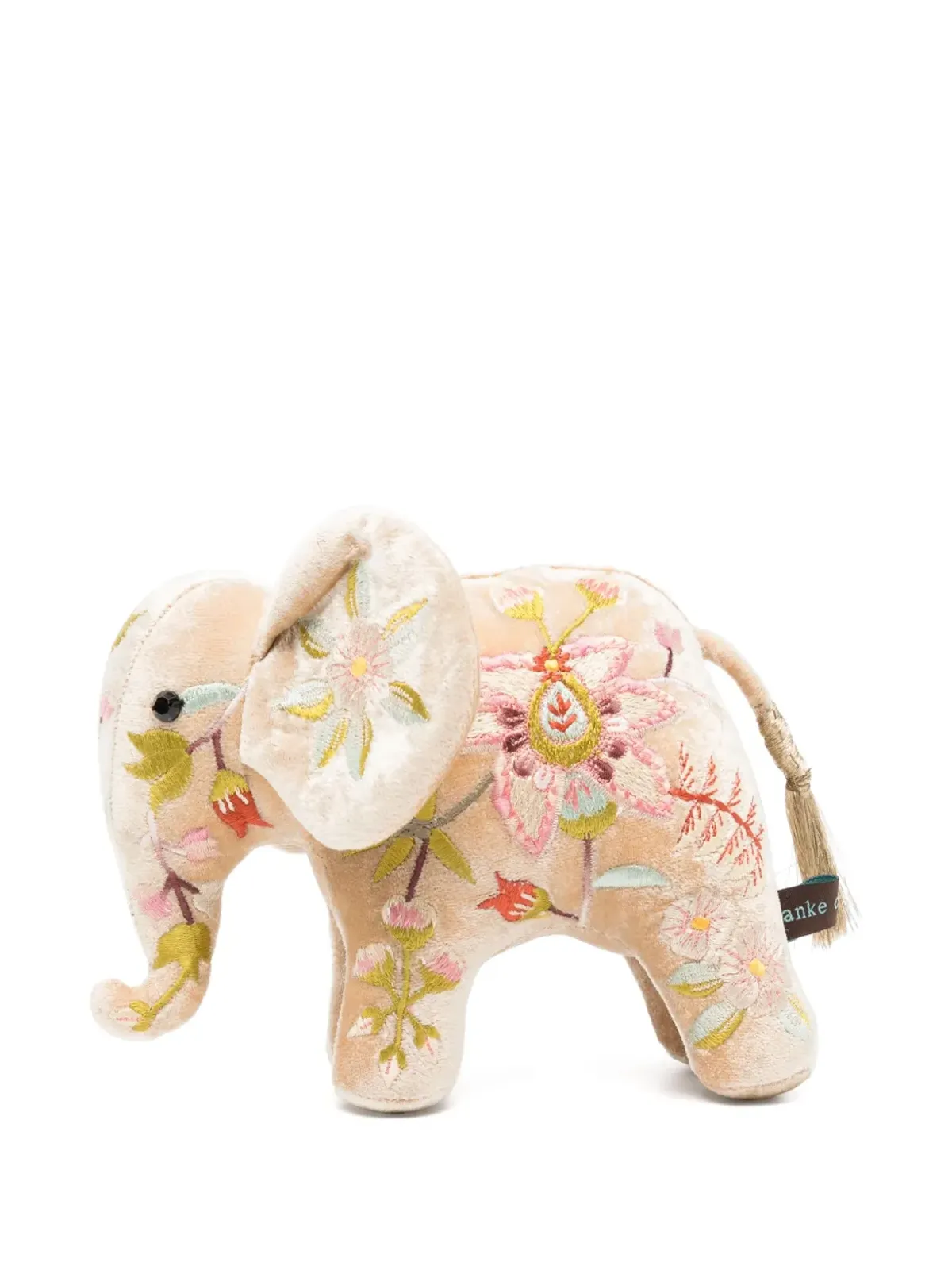 Anke Drechsel mini elephant embroidered soft toy - Blue - 画像2