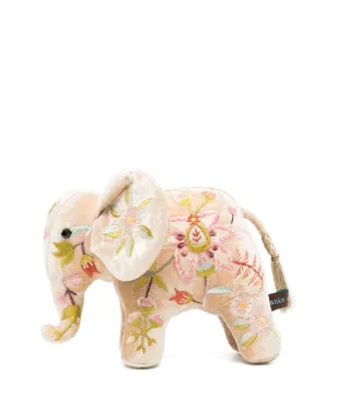 Anke Drechsel mini elephant embroidered soft toy - Blue - サムネイル2