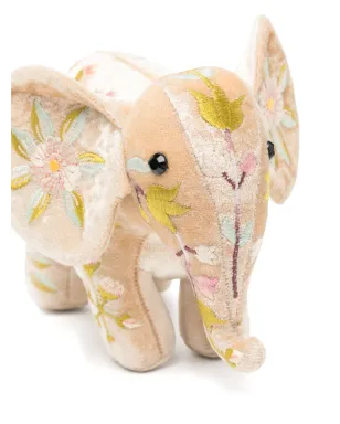 Anke Drechsel mini elephant embroidered soft toy - Blue - サムネイル3