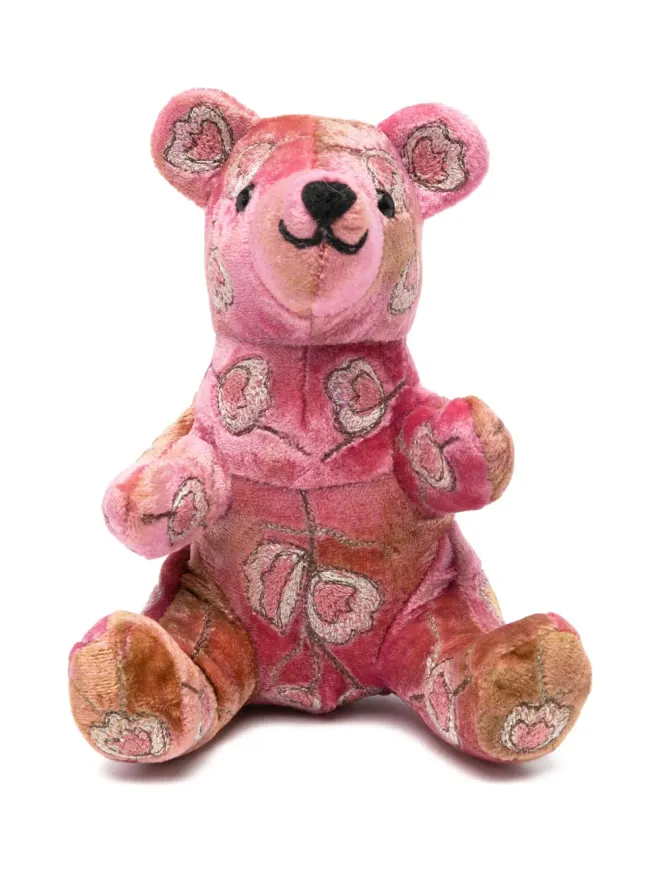 Anke Drechsel Anke Drechsel ベア 小さな刺繍入り ソフトトイ - ピンクの商品画像