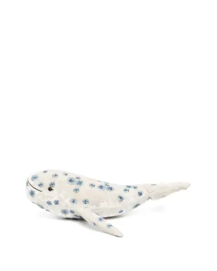 Anke Drechsel クジラの刺繍入りソフトトイ ブルー - サムネイル2