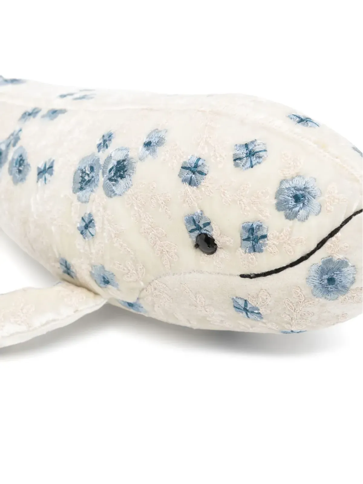 Anke Drechsel クジラの刺繍入りソフトトイ ブルー - 画像3