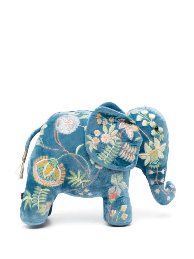 Anke Drechsel Anke Drechsel 象の刺繍入りソフトトイの商品画像