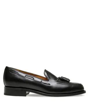 Sanders Finchley tassel-detail ローファー - ブラック - サムネイル1