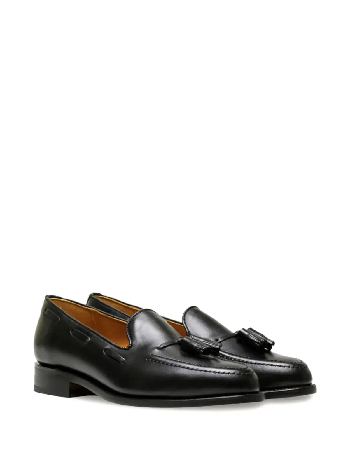 Sanders Finchley tassel-detail ローファー - ブラック - 画像2